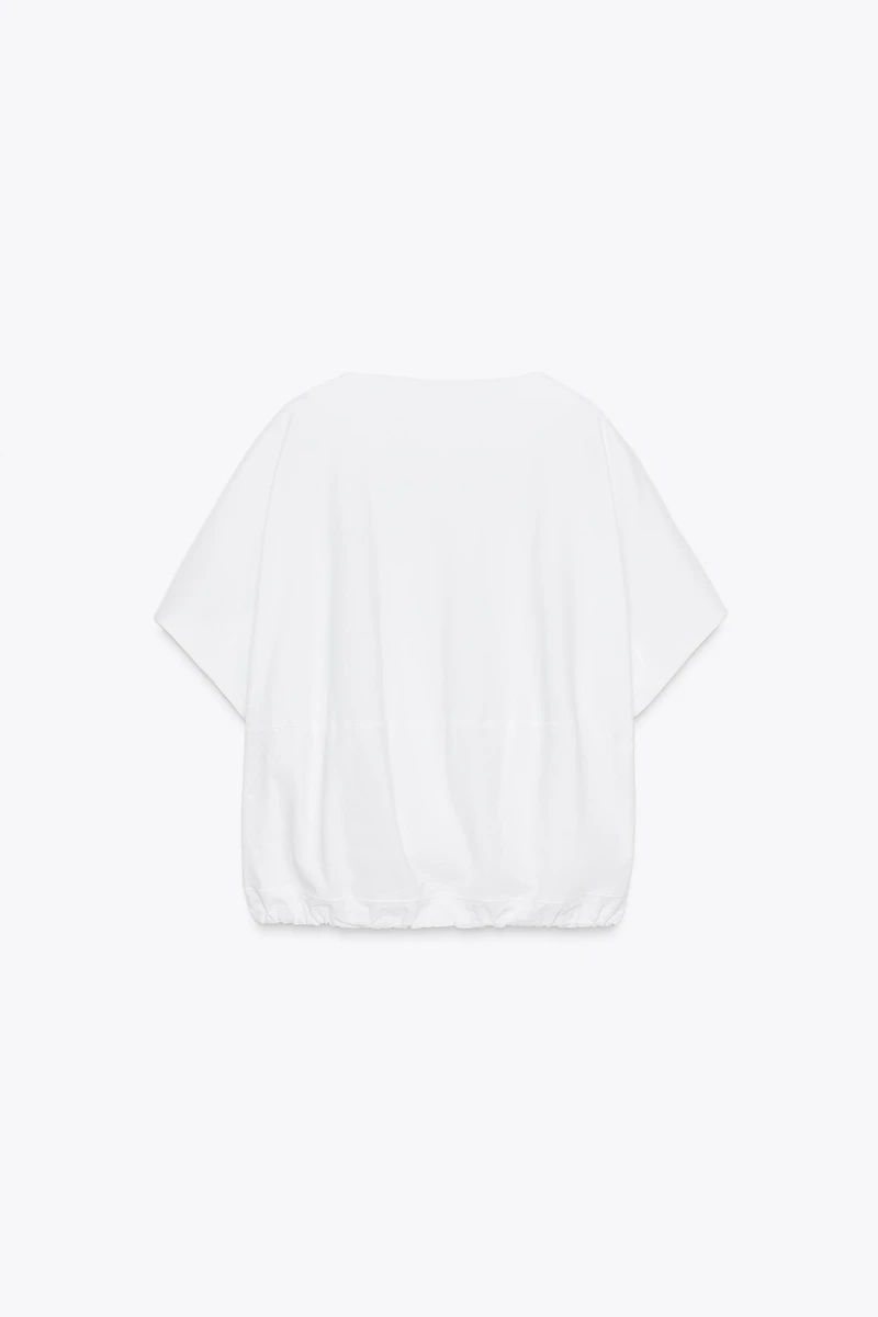 COTTON TIE T-SHIRT