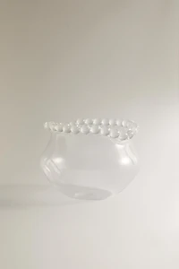 BUBBLE GLASSWARE VASE