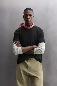 TECHNICAL RUNNING PRINT T-SHIRT