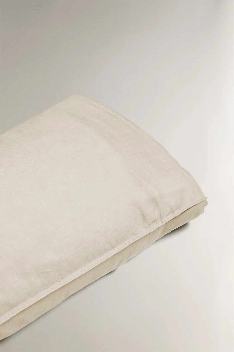 WASHED LINEN PILLOWCASE (140 GXM²)