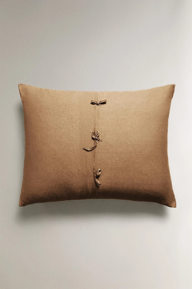 HOUSSE DE COUSSIN EN LIN XXL