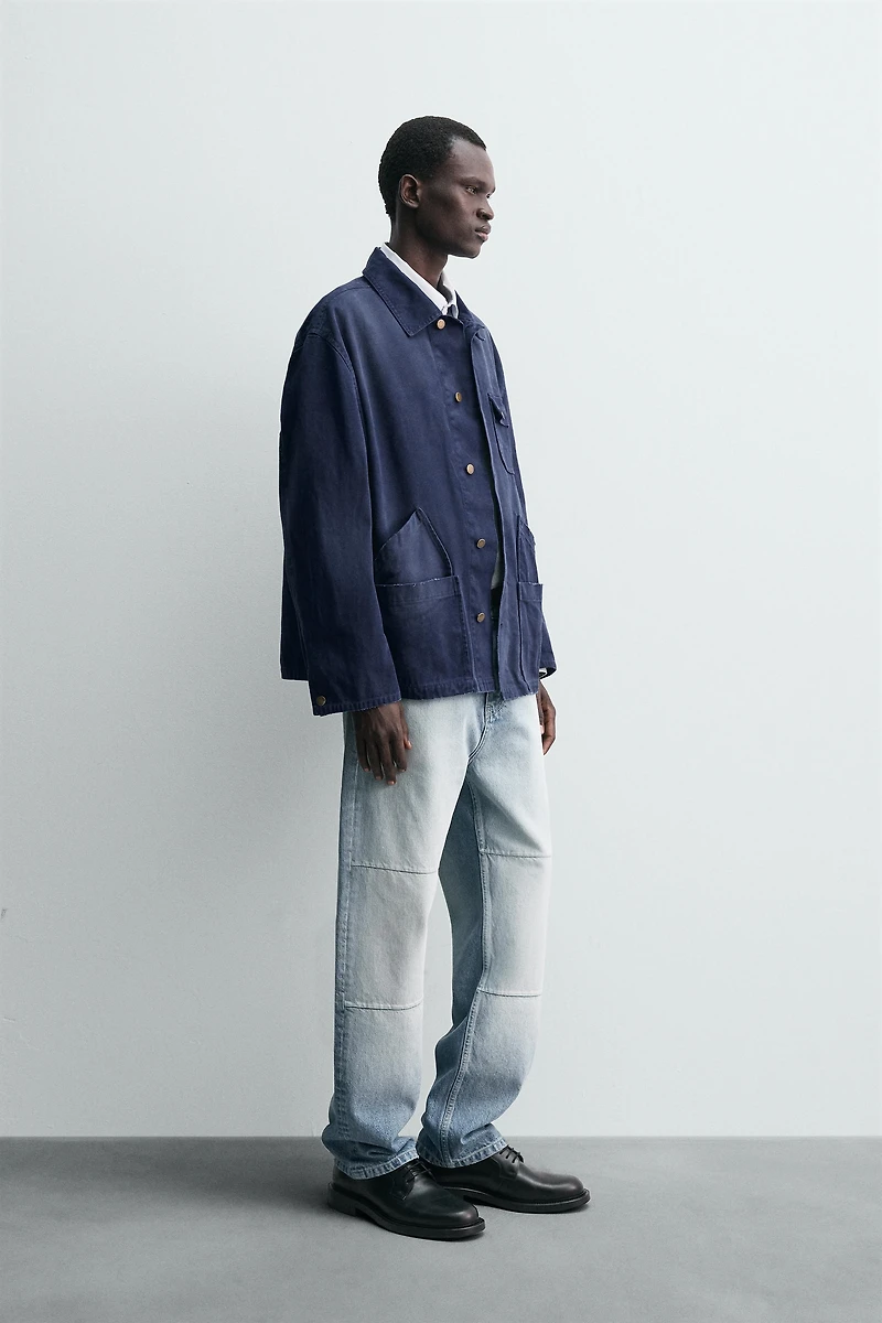 WASHED POCKET JACKET