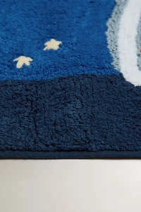 KIDS' SPACESHIP BATH MAT