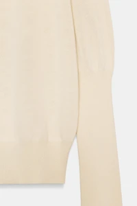 EXTRAFINE KNIT V-NECK JUMPER