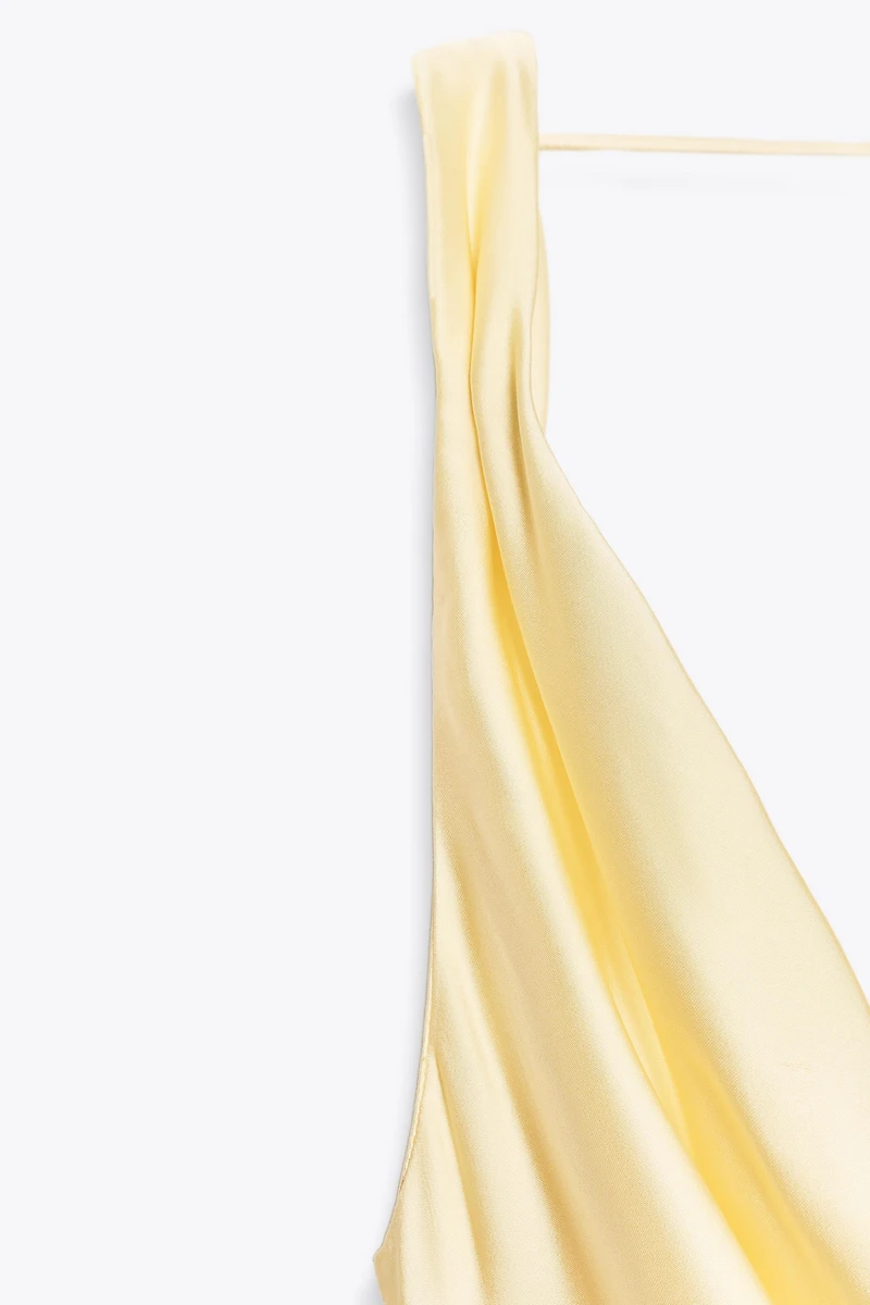 ROBE LONGUE SATINÉE ZW COLLECTION