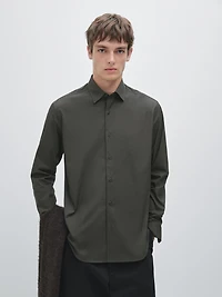 Slim fit stretch shirt