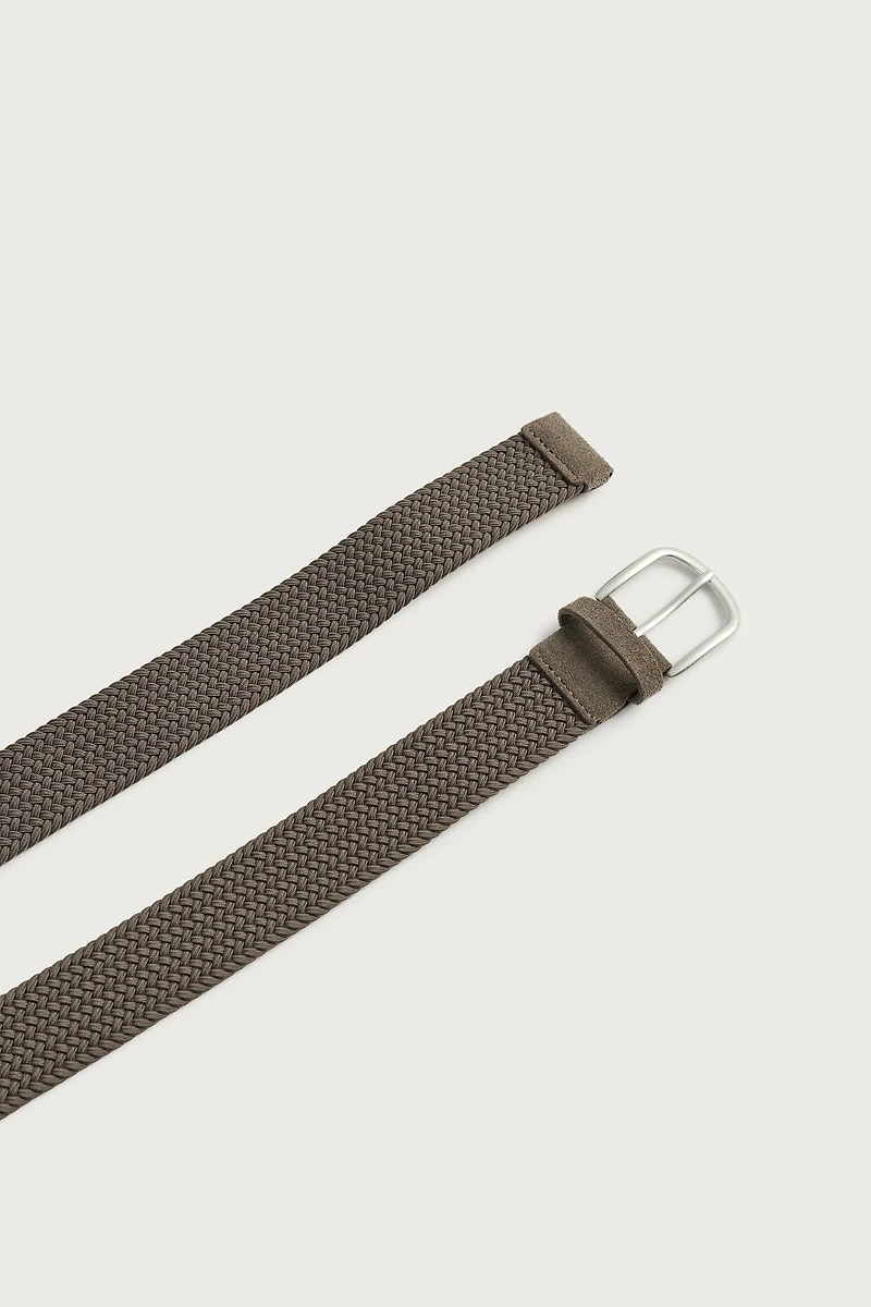 CEINTURE TRESSÉE ÉLASTIQUE