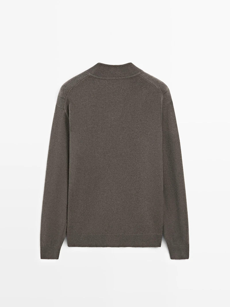 Knit wool blend sweater - LIMITED