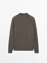 Knit wool blend sweater - LIMITED
