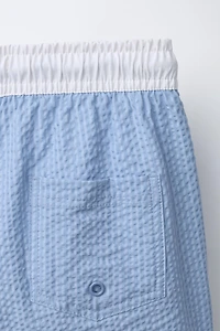 2-6 YEARS / LABEL SWIM SHORTS