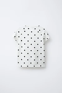 MODAL POLKA DOT T-SHIRT