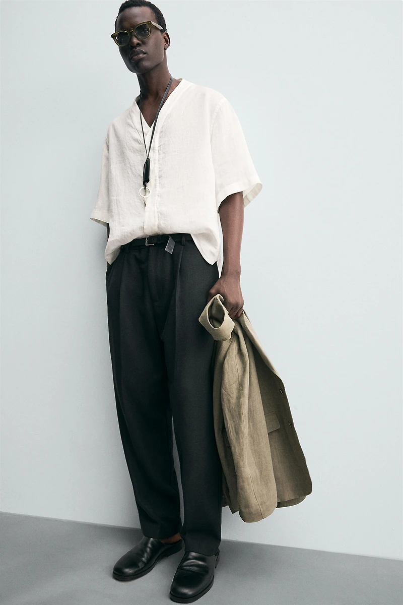 100% LINEN SHIRT