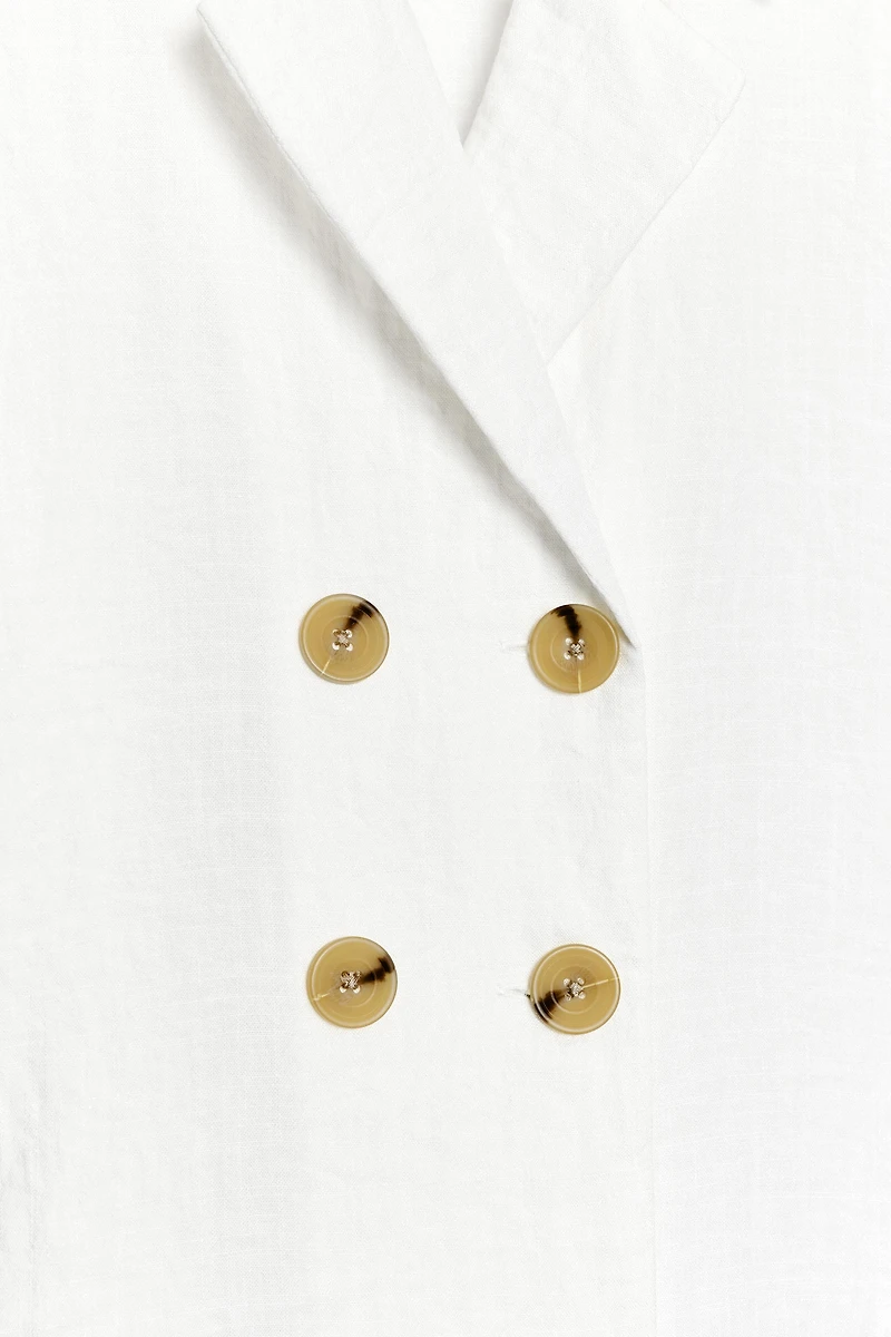 CHEMISE CACHE-CŒUR MANCHES COURTES