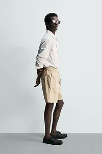 WASHED REGULAR FIT SHORTS