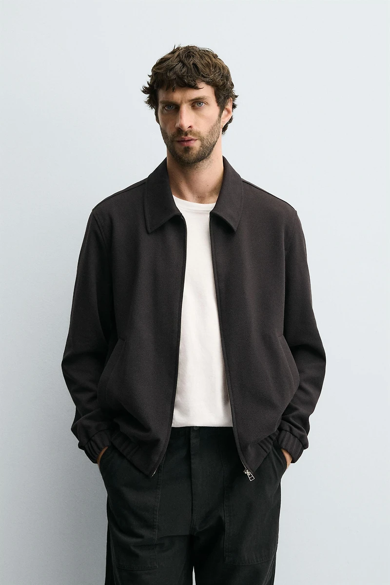 SOFT TEXTURED JACKET