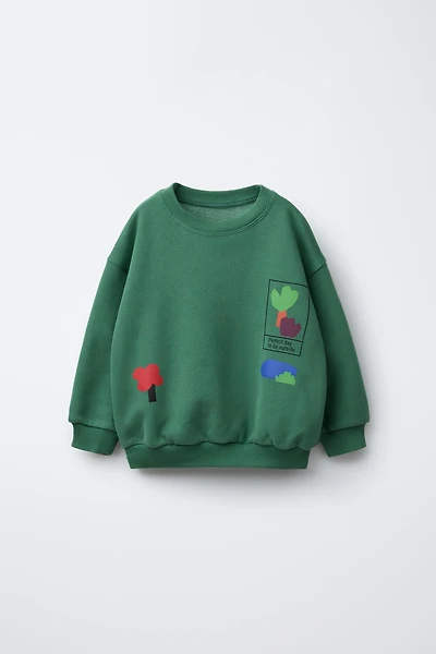 PARK PRINT SWEATSHIRT