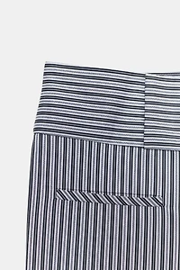 STRIPED FLARE PANTS