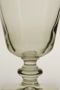 COLOURED WINE GLASS