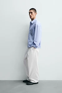 CHEMISE OXFORD COUPE BOXY