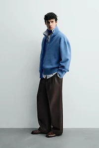 PULL TEXTURÉ COUPE BOXY