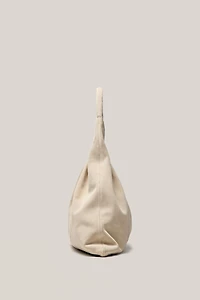 Medium split leather shopper bag - LIMITED EDITION