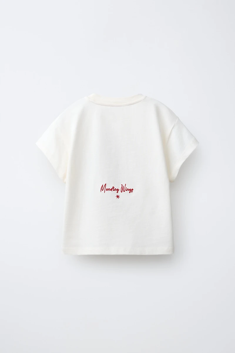 EMBROIDERED PATCH T-SHIRT