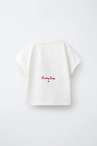 EMBROIDERED PATCH T-SHIRT