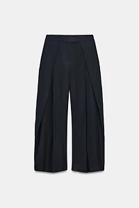 PANTALON WIDE LEG À PINCES ZW COLLECTION