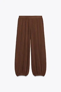 BALLOON KNIT PANTS