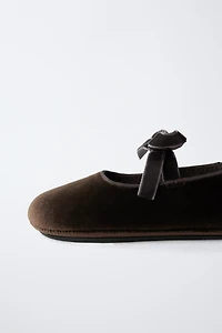 BALLET FLATS WITH BOW