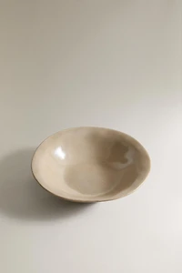 IRREGULAR STONEWARE BOWL
