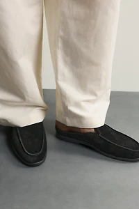 LEATHER MULE LOAFERS
