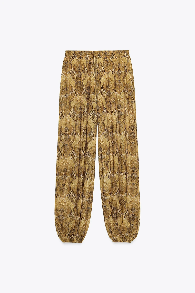 PANTALON BOUFFANT IMPRIMÉ