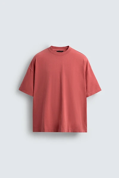 WASHED LIGHT WEIGHT BOXY FIT T-SHIRT