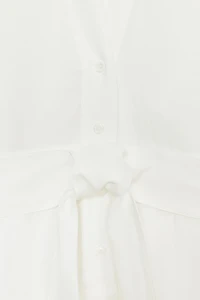 ROBE MI-LONGUE AVEC CEINTURE ZW COLLECTION