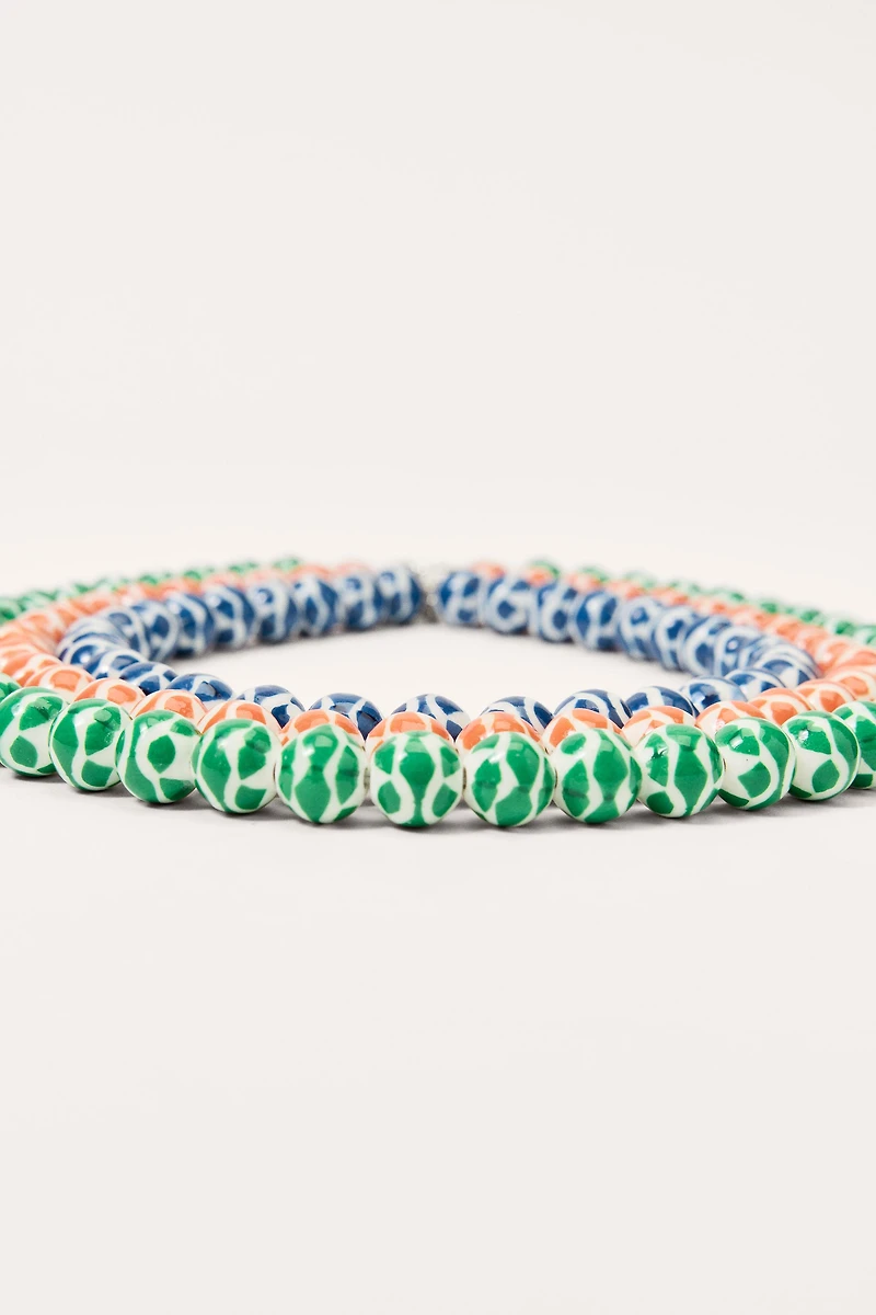 LIMITED EDITION 3-PACK OF BEADED NECKLACES