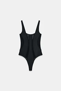 POLYAMIDE BLEND BODYSUIT