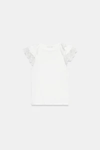SHORT SLEEVE EMBROIDERED T-SHIRT