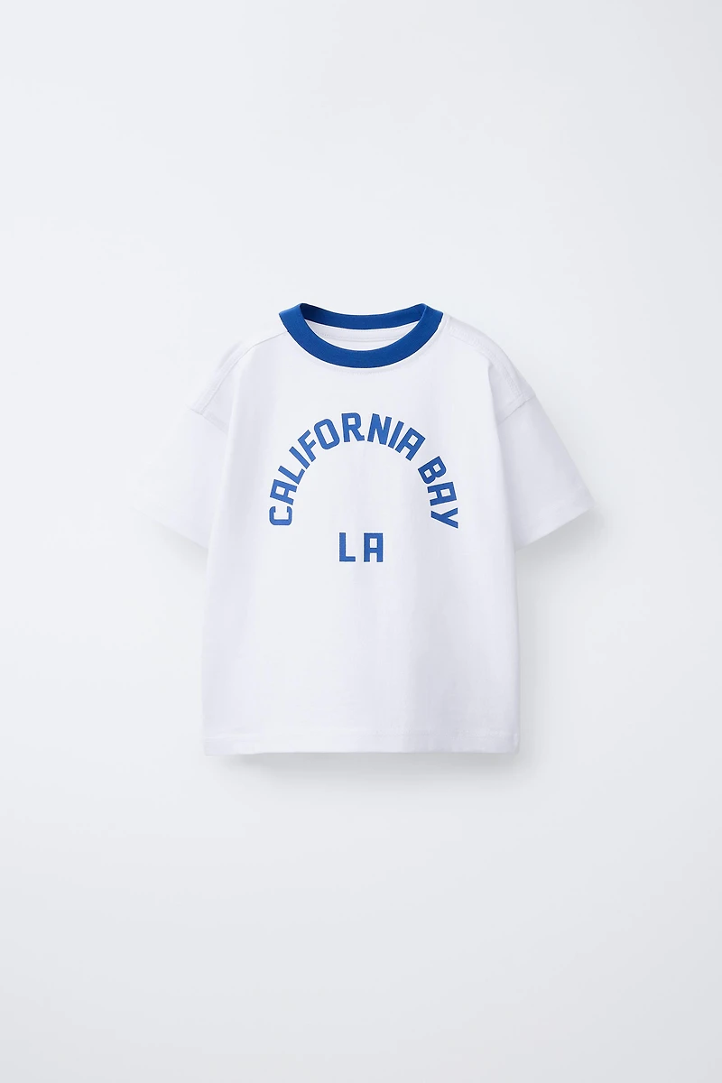 TEXT PRINT T-SHIRT