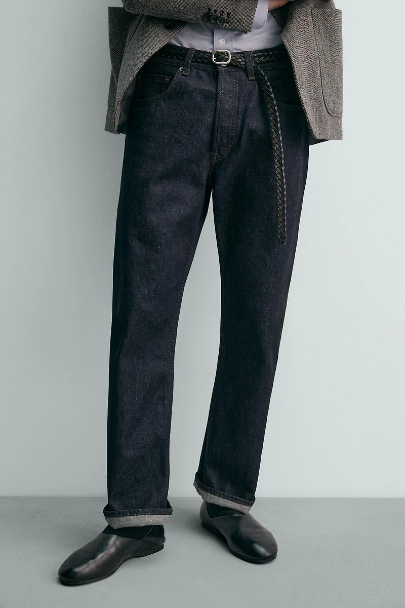 AARON LEVINE X ZARA STRAIGHT FIT BOOTCUT JEANS