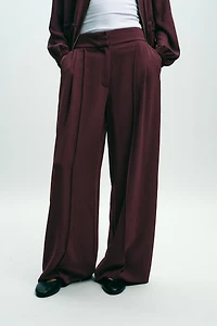 SEAM WIDE LEG PANTS