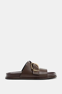 BUCKLED SANDALS