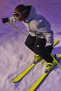 WATER-RESISTANT AND WINDPROOF KANGAROO JACKET RECCO® SYSTEM SKI COLLECTION