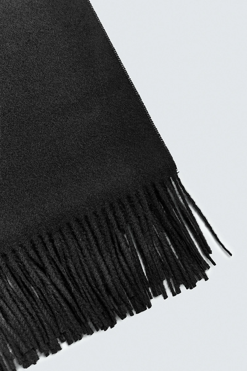 FRINGED SCARF
