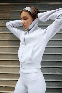 ZIP-UP PLUSH JACKET