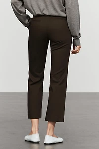 Stretch kick flare pants