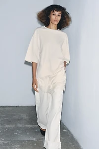 COMBINATION LACE T-SHIRT