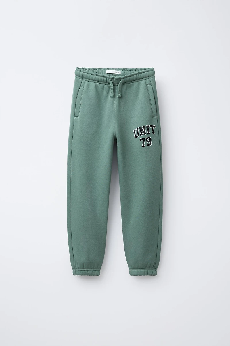 PANTALON DE JOGGING AVEC INSCRIPTION