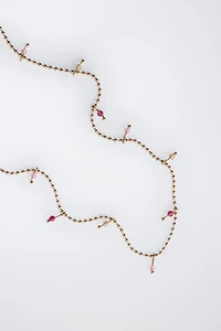 PACK OF TWO CROISSANT PENDANT NECKLACES