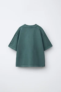 T-SHIRT TEINT EN PIÈCE